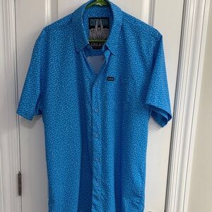 DIXXON Vibrant Blue Casual Shirt